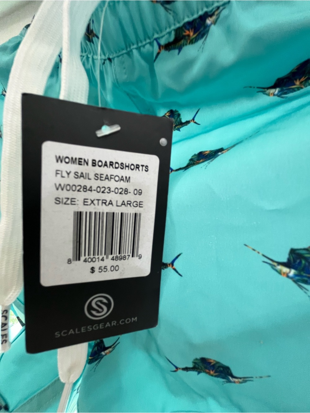Scales Gear Women’s Seafoam Fly Sail Boardshort Coverup